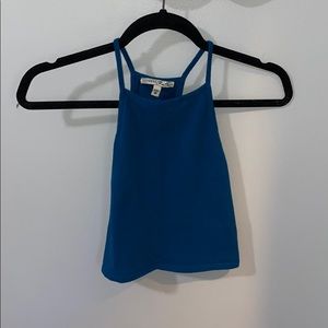 Express Cropped High Neck Top